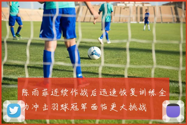 陈雨菲连续作战后迅速恢复训练全力冲击羽球冠军面临更大挑战